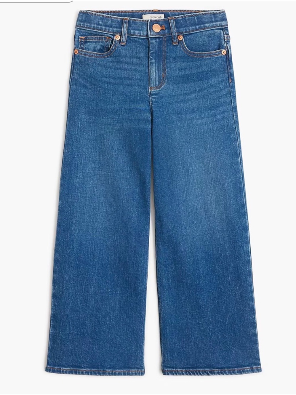 J Crew Factory Girls' wide-leg jean